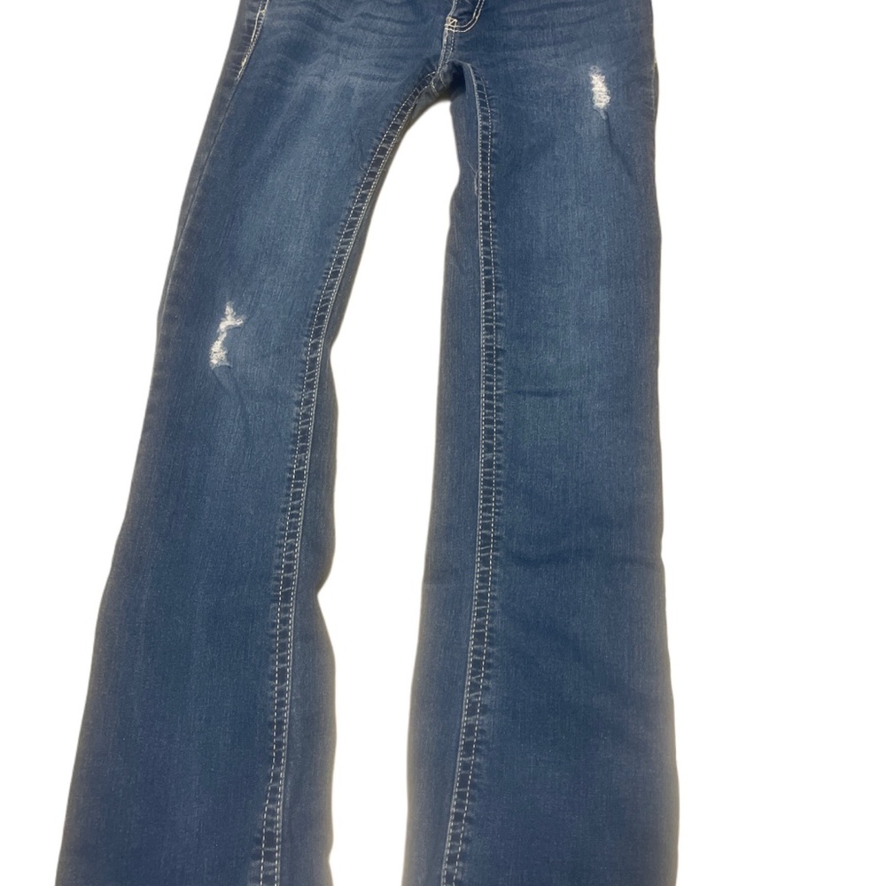 Wallflower Vintage Blue Wide Leg Jeans